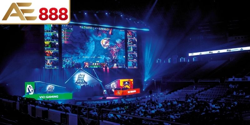 Giao diện lựa chọn kèo esport tại AE888